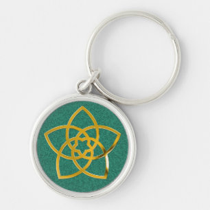 Symbol Venus Flower / GOLD Keychain