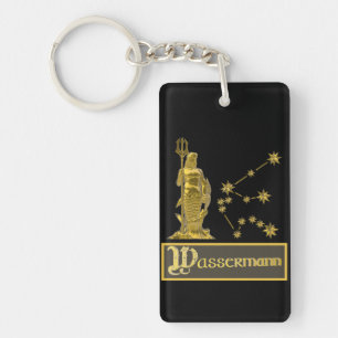 symbol Wassermann Keychain