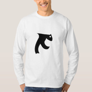 Symbole Abstrait T-shirt à manches longues Black A