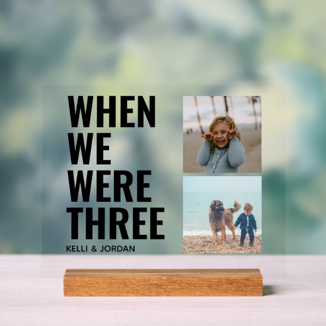 Symbole acrylique du Mariage photo pour enfants (Neutre)