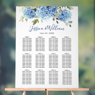 Symbole acrylique Hydrangea 12 Tables SEATING CHAR