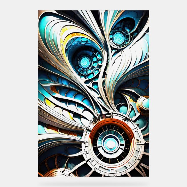 SYMBOLE ACrylique Mutant 5 (Recto)