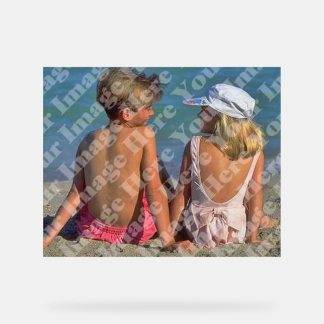 Symbole Acrylique Photo Personnalisé (Recto)