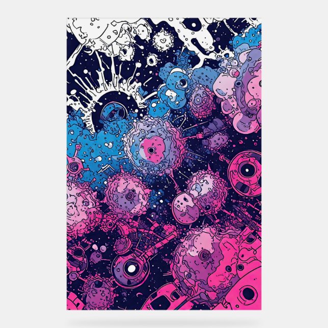 Symbole acrylique V-Pulse 5 (Recto)