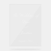 Symbole acryliqueMariage magnifique