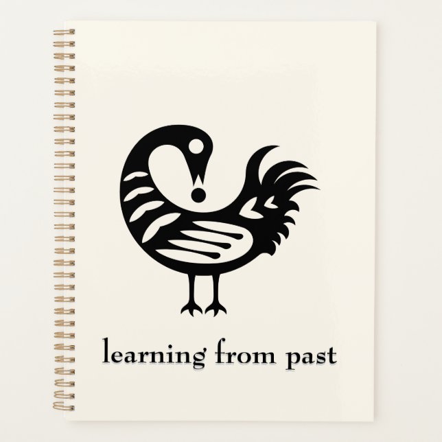 Symbole Adinkra africain sankofa Planner (Devant)