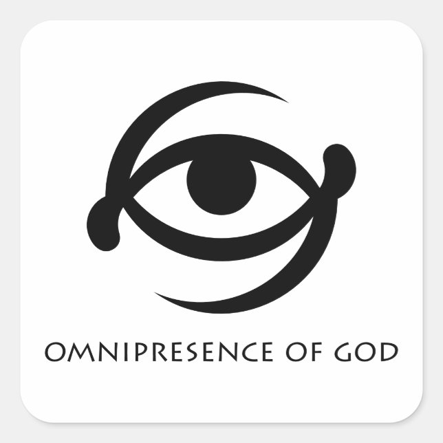 Symbole Adinkra autocollant Onyakopon Aniwa-Divine (Devant)
