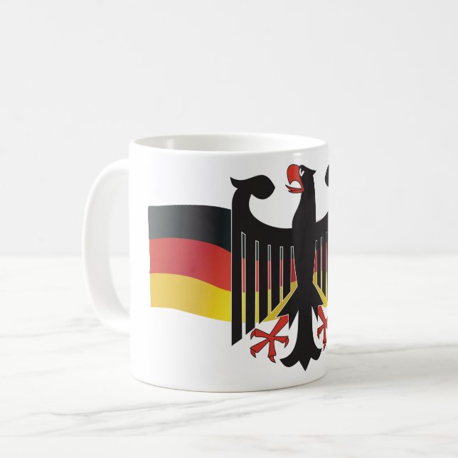 Symbole allemand Coffee Mug (Devant gauche)