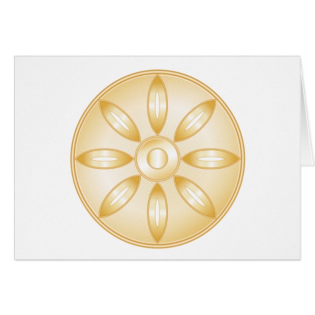 Symbole bouddhiste (Devant horizontal)