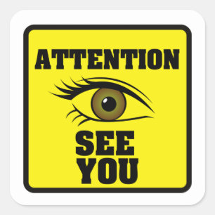 SYMBOLE CCTV NOTICE Sticker en vinyle