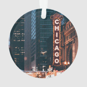SYMBOLE Chicago Illinois Neon Nuit