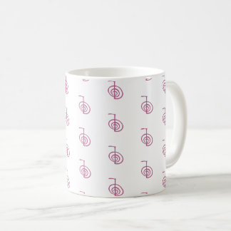 Symbole Cho Ku Rei Reiki Classique Blanc Reiki Mug