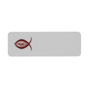 Symbole chrétien de poissons de sauveur de Jésus