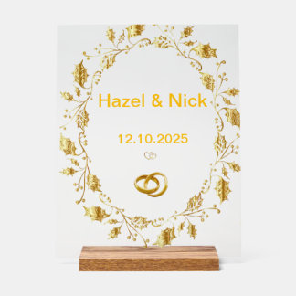 Symbole clyrique Mariage personnalisé