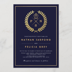 Symbole d'amour Adinkra   Faire-part de mariage