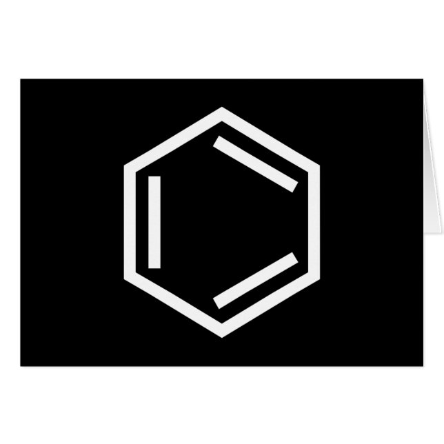 SYMBOLE D'ANNEAU BENZENE (Devant horizontal)
