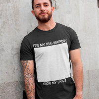 Symbole d'anniversaire personnalisé Mon T-shirt