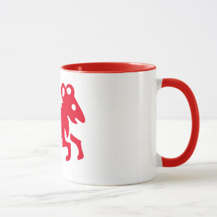 SYMBOLE D'Astrologie D'Aries, Ringer Mug