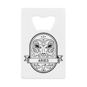 SYMBOLE DE BADGE ZODIAC AIRES FRAPPER