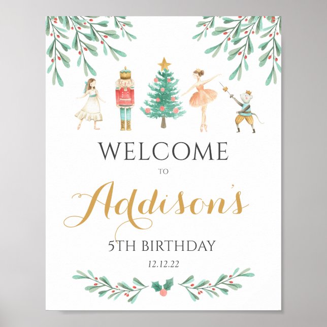 Symbole de bienvenue Nutcracker Poster (Devant)