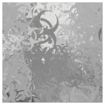 Symbole de biodanger Tissu de camo urbain