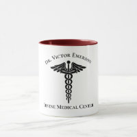Symbole de Caduceus Médicale Mug personnalisé