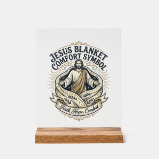 Symbole de confort de couverture Jésus Confort de 
