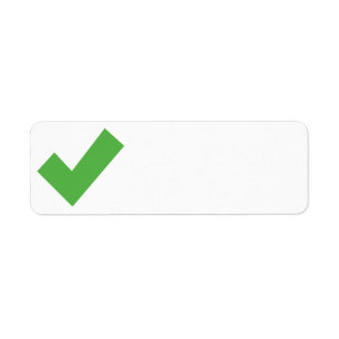 SYMBOLE DE CONTRÔLE VERT VÉRIFIER CORRECT