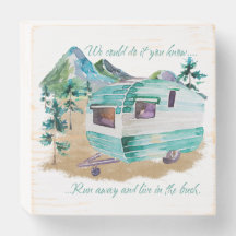 Symbole de décor Cute Camper Caravan - Glamper Sty