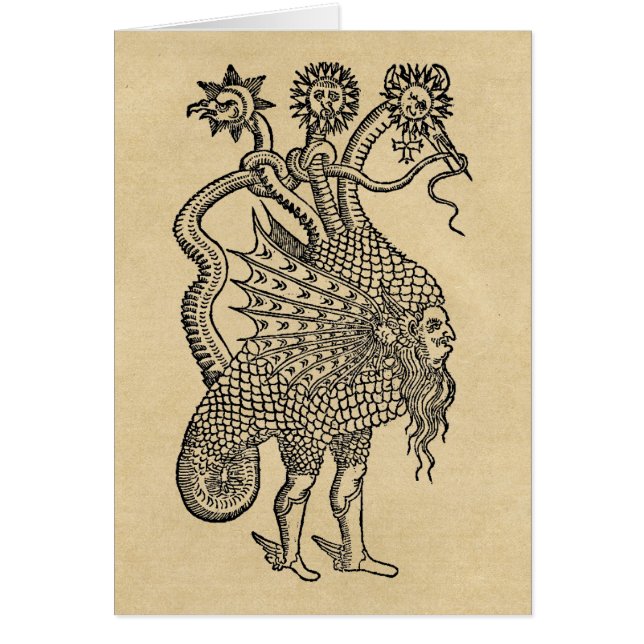 Symbole de dragon alchimie (Devant)
