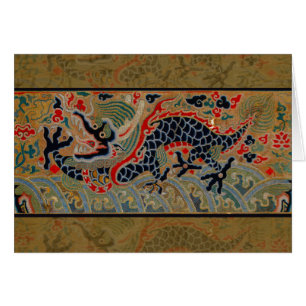 Symbole de dragon chinois antique asiatique