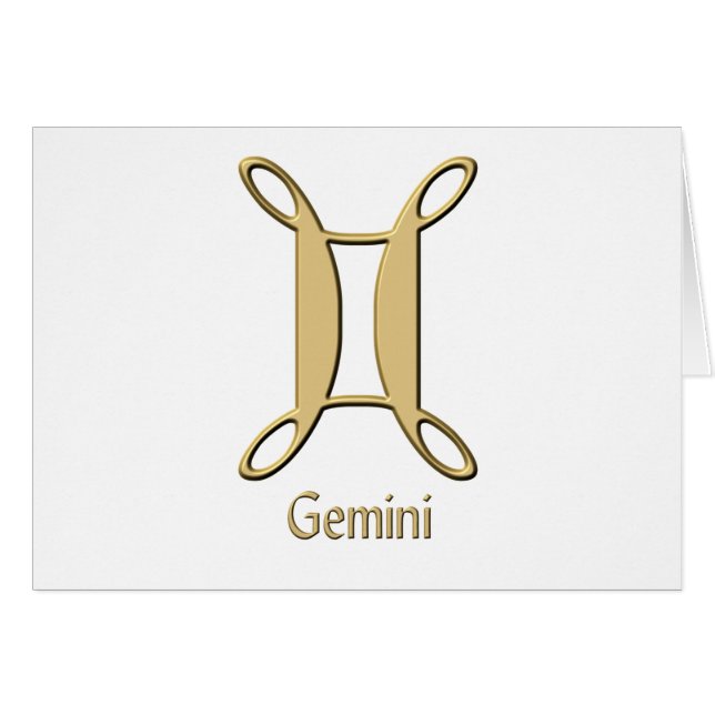 Symbole de Gémeaux (Devant horizontal)