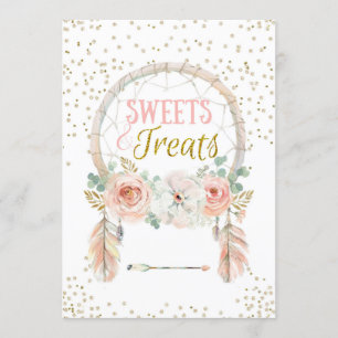 SYMBOLE DE GOOho Dreamcatcher Sweets CARTES 5x7"