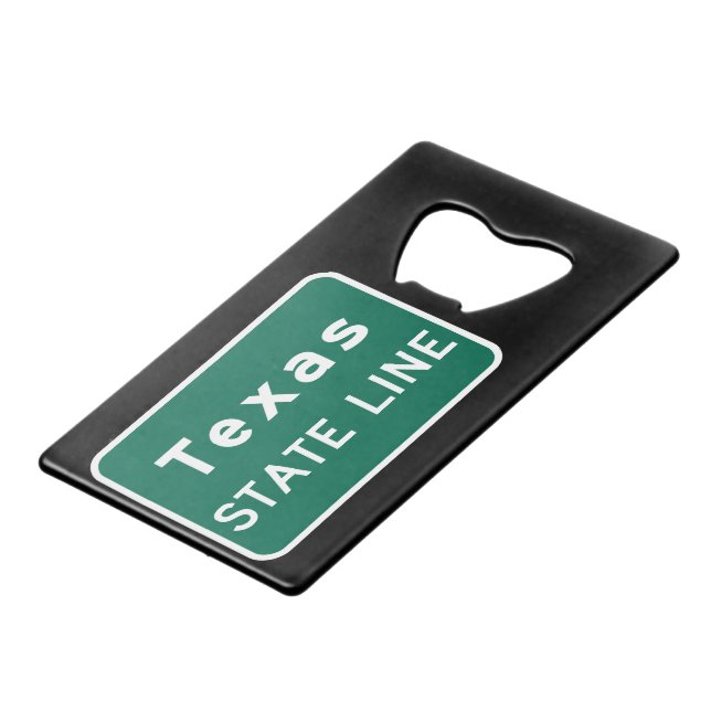 SYMBOLE DE LA ROUTE DU Texas State Line (Devant Angle)