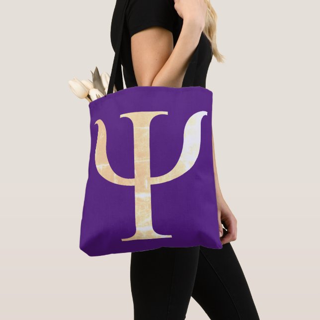 Symbole de la science psychologique Sac fourre-tou (De près)