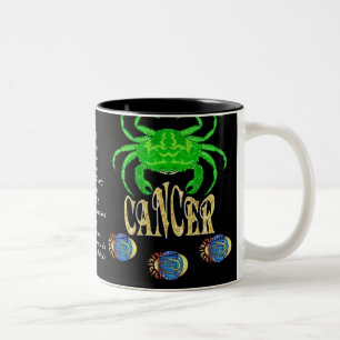 Symbole de naissance du cancer Zodiac Mug