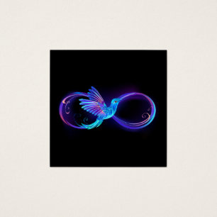 Symbole de Neon Infinity par Glowing Hummingbird