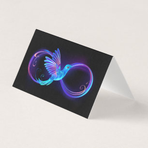 Symbole de Neon Infinity par Glowing Hummingbird