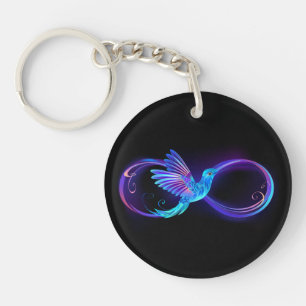 Symbole de Neon Infinity par Glowing Hummingbird