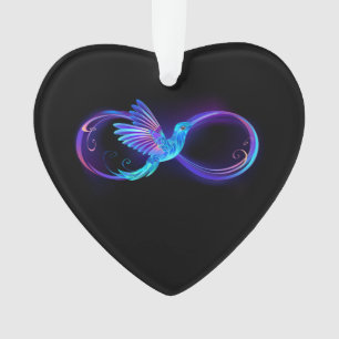Symbole de Neon Infinity par Glowing Hummingbird