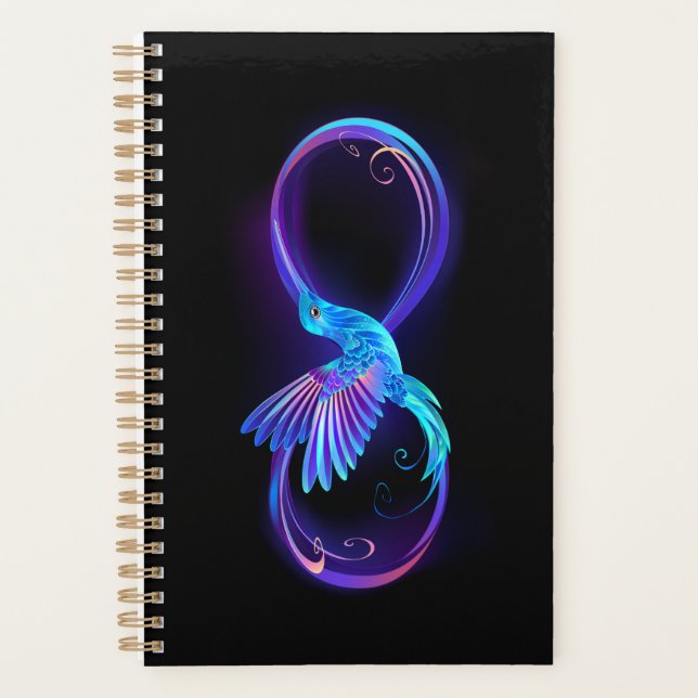 Symbole de Neon Infinity par Glowing Hummingbird (Devant)