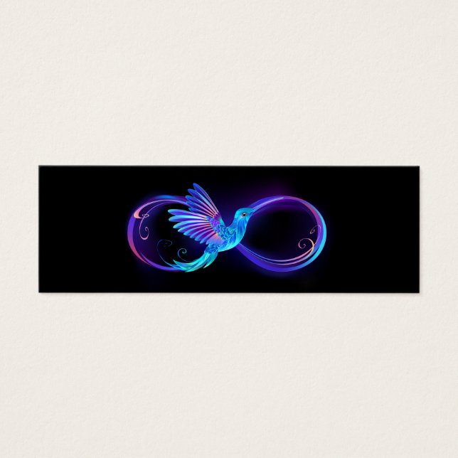 Symbole de Neon Infinity par Glowing Hummingbird (Devant)