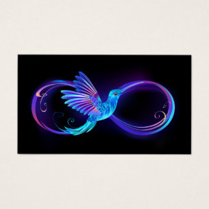 Symbole de Neon Infinity par Glowing Hummingbird