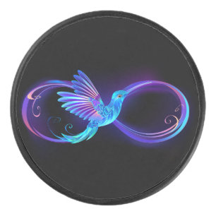 Symbole de Neon Infinity par Glowing Hummingbird