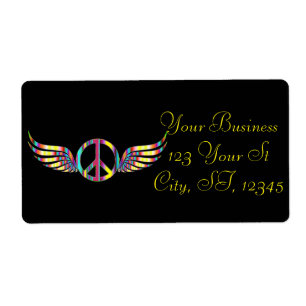 Symbole de paix hippie ailé Thunder_Cove