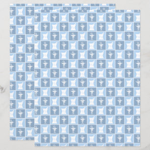 Symbole de pharmacie papier Motif de la bibliothèq