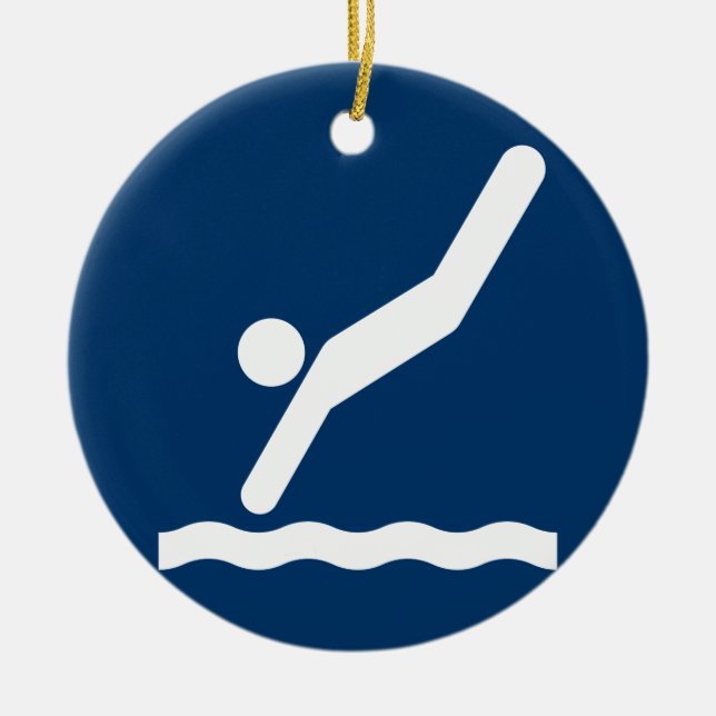 Symbole de plongée ornement (Devant)