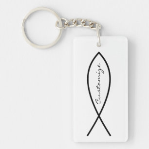 Symbole de poisson chrétien Ichthys Thunder_Cove