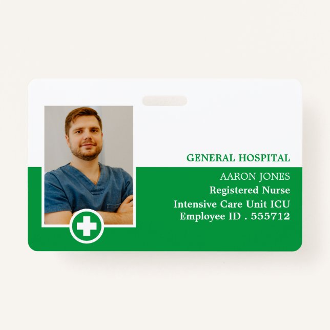 Symbole de premiers soins, badge Médicale photo (Devant)