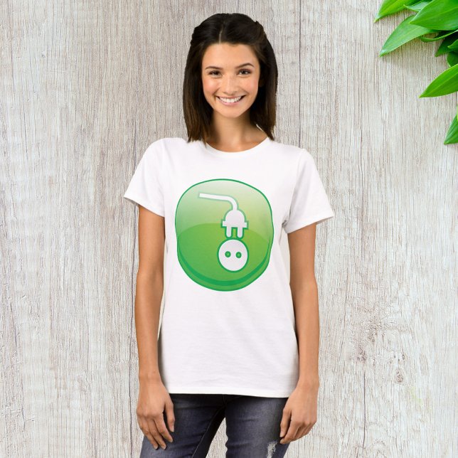Symbole de prise électrique T-shirt (Créateur téléchargé)
